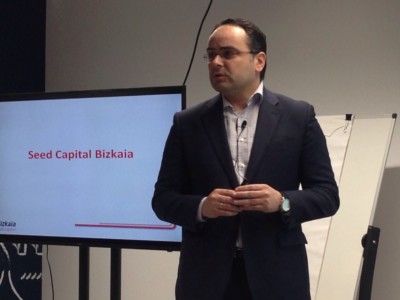 Oscar Ugarte, director de Seed Capital Bizkaia